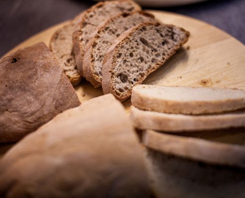 pane di chiaserna - fette di pane