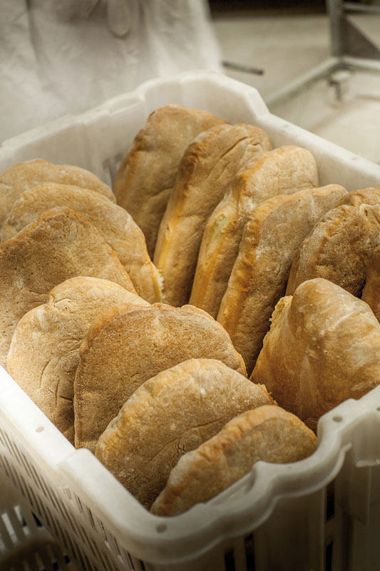 pane di chiaserna - pane in cesta