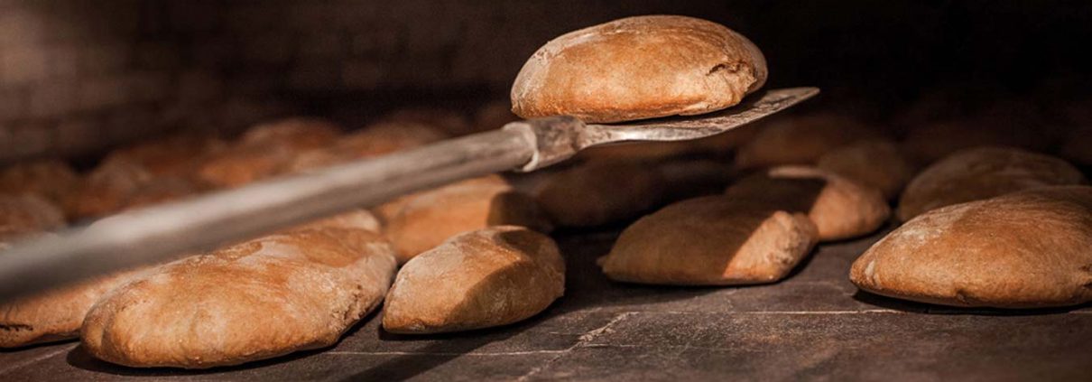 pane di chiaserna - dentro il forno